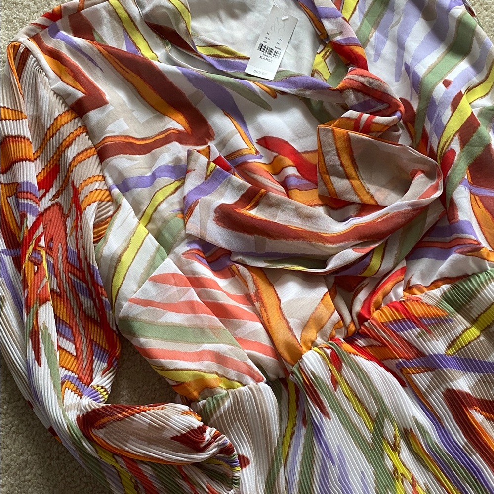 New York & Co. XL. NWT colorful dress - Picture 9 of 11